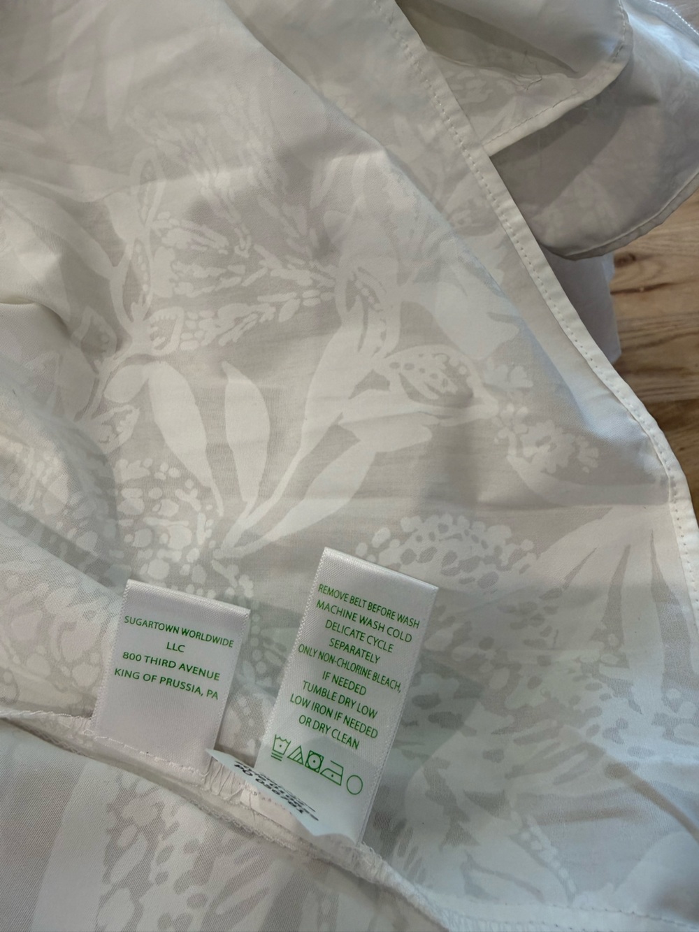 Lilly Pulitzer White Off-Shoulder Maxi Dress - Picture 6 of 6